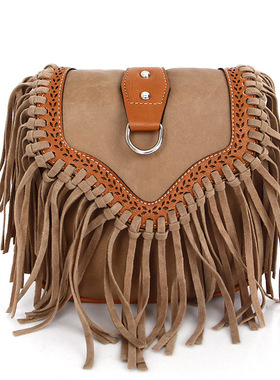 handbags women shoulder messenger Tassel bag流苏斜挎包女新