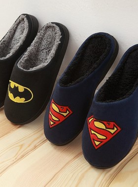 bat couple cotton slippers and indoor Superman home Home