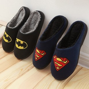 slippers and indoor bat home cotton Superman Home couple