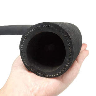 黑色夹布橡胶管耐高温橡胶软管耐高压水管喷砂耐油防爆蒸汽橡胶管