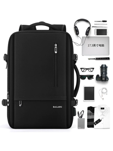 Вместительный и большой универсальный рюкзак, сумка для путешествий, ноутбук, 17 дюймов, бизнес-версия
