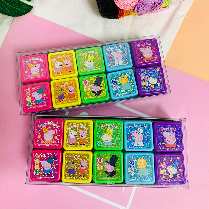 香港小猪佩奇可爱卡通儿童盖章玩具幼儿园学生奖励老师评语印章在类目 玩具/童车/益智/积木/模型, 其它玩具中 - 来自Buy2taobao.com提供专业的淘宝代购服务