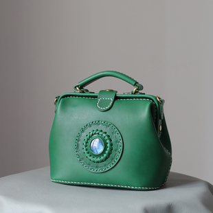 中号 手提口金包 天使之眼 ｜复古医生包斜挎包