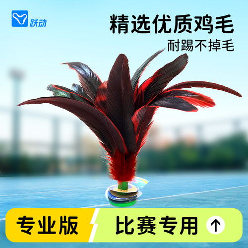 跃动鸡毛毽子儿童小学生耐踢