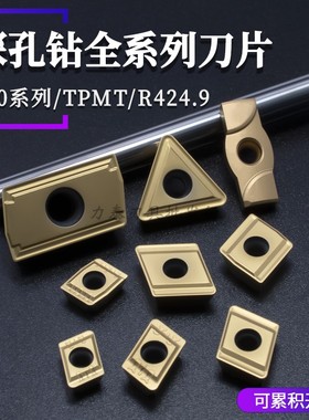 深孔钻枪钻刀片800-050308M-I/800-06A导条/800-09T308H-P-G/TPMT