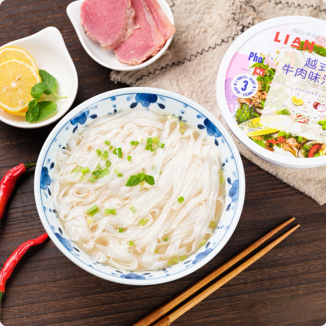 开市客 越南进口越式牛肉味河粉70g*12包