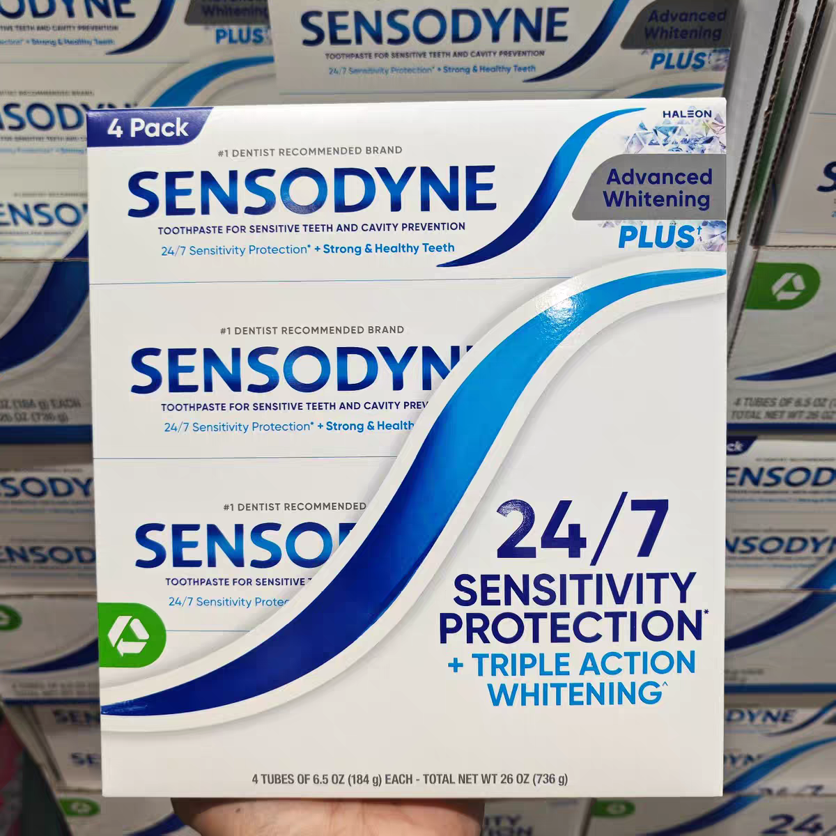 开市客代购美国原装进口舒适达防蛀牙抗敏感牙膏【27年8月到期】