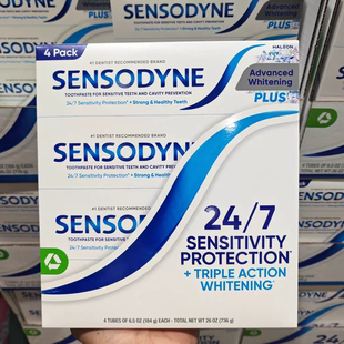 开市客代购美国原装进口舒适达防蛀牙抗敏感牙膏【27年8月到期】