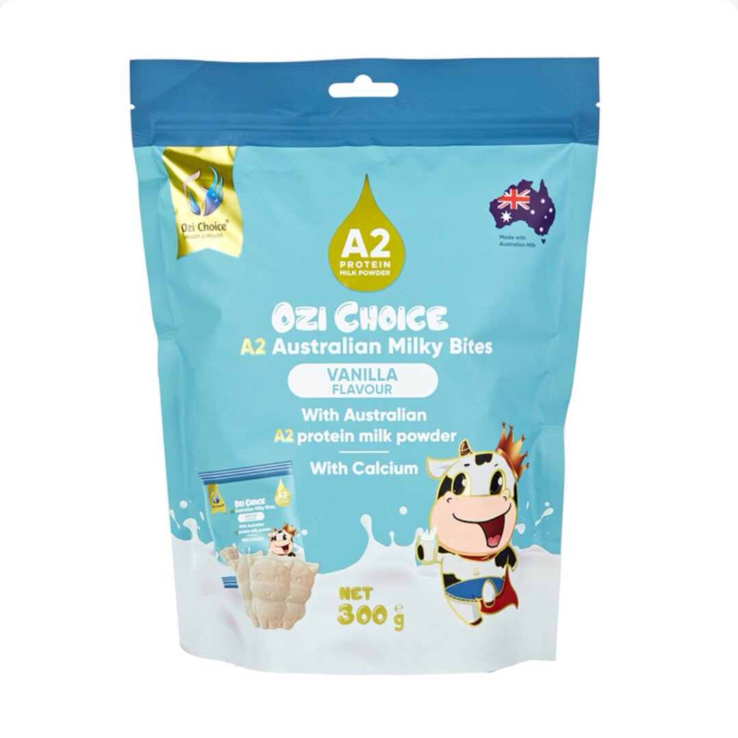 开市客代购澳洲进口澳滋选香草味牛奶片压片糖果a2蛋白全脂咀嚼片