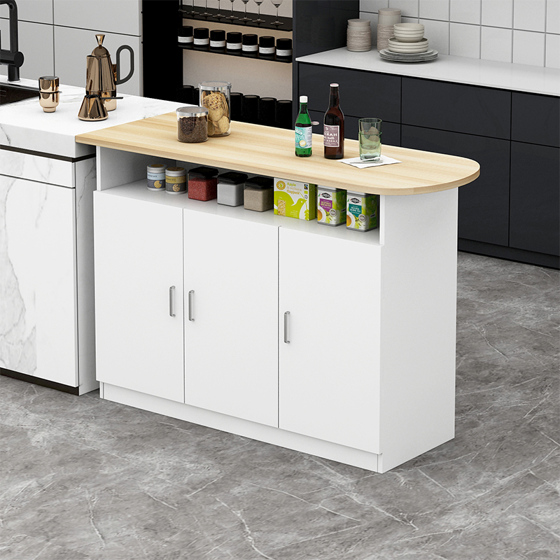 家用吧台桌子开放厨房客餐厅隔断柜定制小户型多功能餐边柜双面