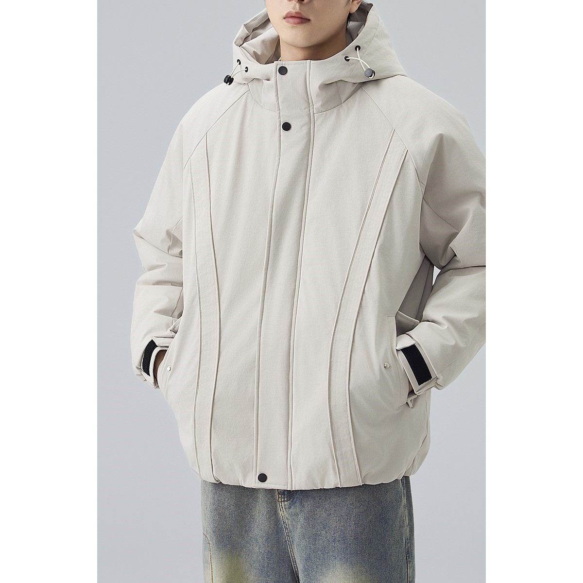 1404-2-9855-p96--2025休闲宽松青少年百搭90绒羽绒服，男装羽绒服，星座1404-2