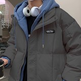 1404-1-9339-p75男女加厚棉衣新款港风中性外套御寒棉服，男装棉衣，星座1404-2