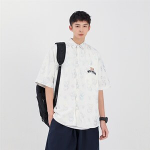 休闲男女装新品精品港风衬衣中性风衬衫714-2-C28-p53,吴洋女装穿搭图片