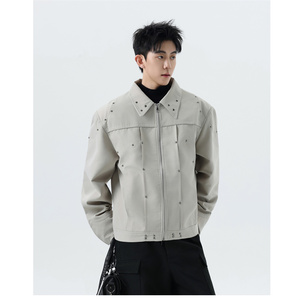 新款 港风1404-1-9108-p100 冲锋衣时尚 简外套约休闲图片