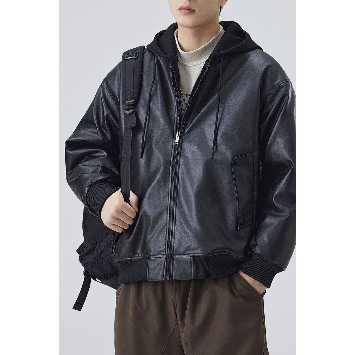 1404-2-9861-p110--2025休闲宽松青少年百搭90绒羽绒服,男装羽绒服,星座1404-2