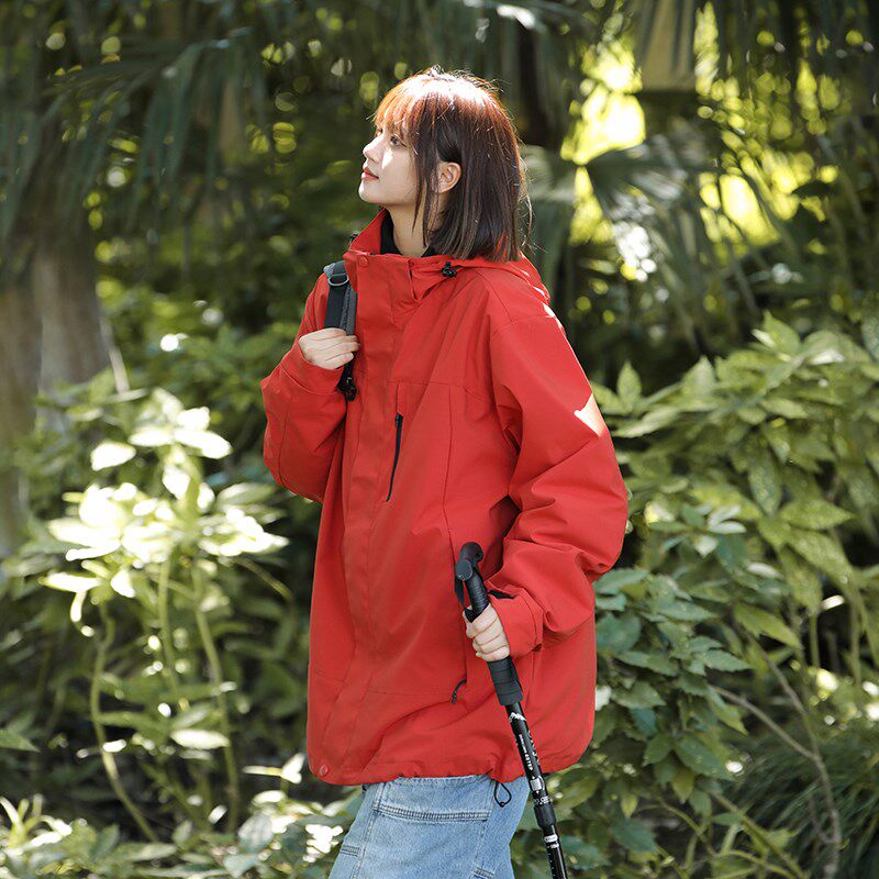 1404-1-2-9635219三合一一P125男女 百搭新港风 夹克三合一图片