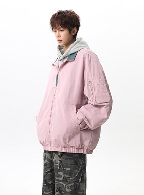 复古日系外套夹克情侣百搭潮男青少年1404-1-998860-p65