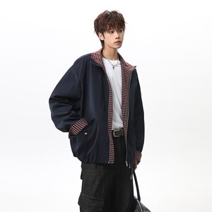 复古 日系外套夹克情侣百搭潮 男青少年 1404-99713-p67图片