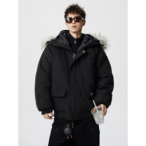 1404-2-77917—P143 高品质印花棉衣潮流时尚简约休闲百搭1帅气5图片