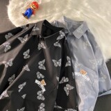 休闲男女装新品精品港风衬平铺风衬衫1404-1-C33-p53，男装衬衫，星座1404-2