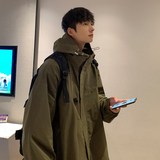 1404-1-9216-P70港风夹克外套纯棉高品质风衣夹克做工精细，男装风衣，星座1404-2
