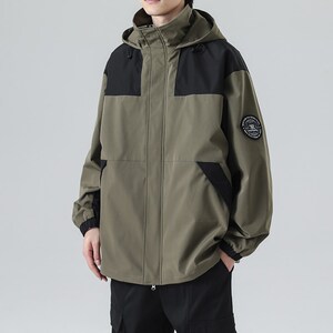 1404-1-9336-p85高品质冲锋衣简外套 无影墙休闲百搭图片