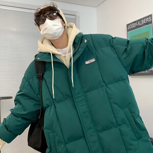 1404-1-9339-p75男女加厚棉衣 新款港风 外套御寒棉服图片