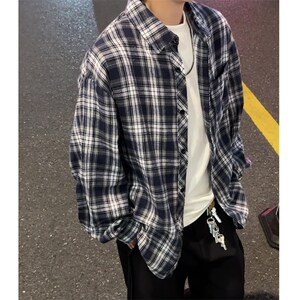 休闲男装新品 港风多巴胺穿高档衬衫1404-2-7891-p35图片