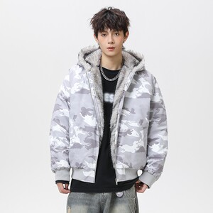 1404-2-99981-p91--2025休闲宽松 青少年百搭防风防水棉衣外套图片