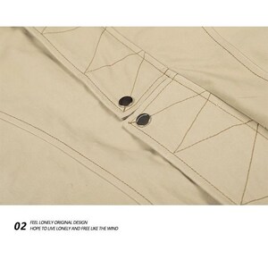 1404-2-B238—P115 高品质印花棉衣潮流时尚 简约休闲百搭 1帅气5图片
