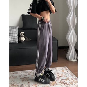 男女1404-1-DK26-p35腿裤子棉麻长裤中裤运动裤休闲裤潮图片