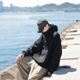 1404-2-9216-P652026年春秋纯色时尚夹克精致做工精细，男装夹克，星座1404-2