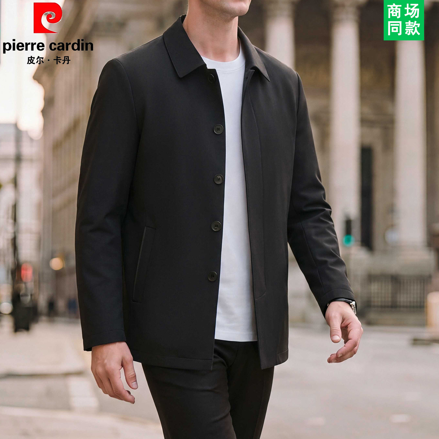 中老年秋冬加厚棉服翻领棉袄外套