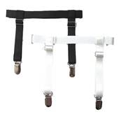 固定夹子大码 大腿防滑吊袜带小腿防掉腿环袜夹jk正装 衬衫 吊带袜