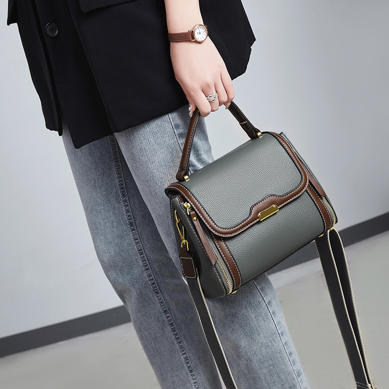 真皮小包包女2024新款轻奢女包斜挎包大容量妈妈手提包女士单肩包