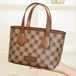 真皮包包女2024新款春夏迷你女包百搭女士手提菜篮子单肩包斜挎包