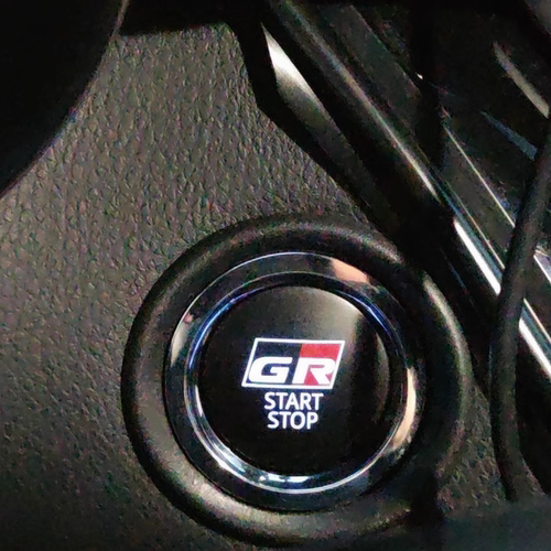 适用丰田fortuner穿越者hilux海拉克斯 GR一键启动按钮盖子改装件