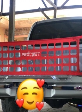 泰版皮卡尾门板货物隔离网Tailgate Cargo net for pick up truck