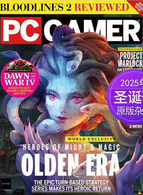 【单期可选】PC Gamer 2025年圣诞刊 英国PC游戏视频产业月刊杂志