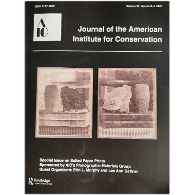 【单期可选】Journal of the American Institute for Conservation Vol.59 N.3-4 美国艺术作品保护学会志 2020年