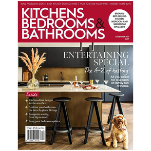 【单期可选】Kitchens, Bedrooms&Bathrooms 2025/24年月刊 英国厨房卫浴装修设计杂志
