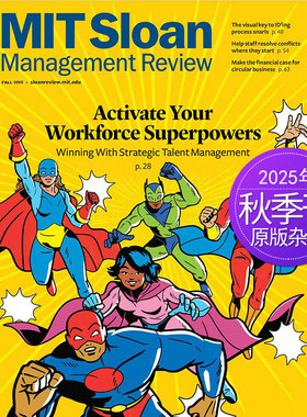【单期可选】MIT Sloan Management Review 斯隆管理评论 2024/25年刊国外英语原版杂志期刊