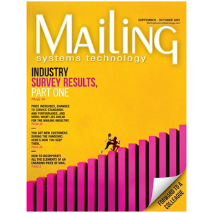【单期可选】Mailing Systems Technology 2019/20/21/22年月刊 美国邮政系统技术杂志