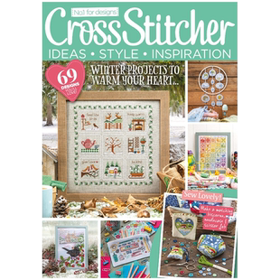 【单期任选】Cross Stitcher 十字绣工 2026年月刊 英国手工DIY制作杂志 英语杂志国外2025/24/23年过期刊