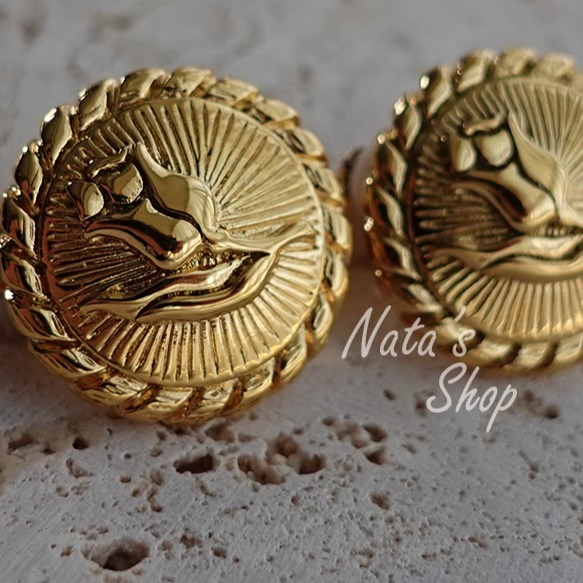 复古玫瑰vintage系列玫瑰耳夹