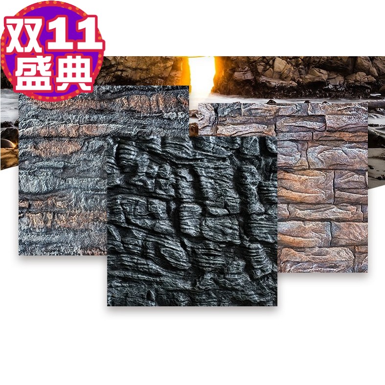 鱼缸背景板包邮PU泡沫海豚造景3D立体感超白水族箱家居装饰造景墙