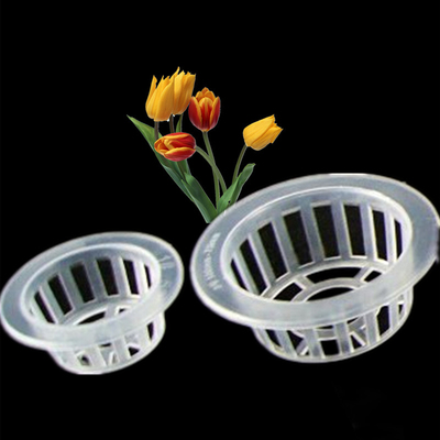 白色培植蓝固定花盆玻璃花瓶篮子