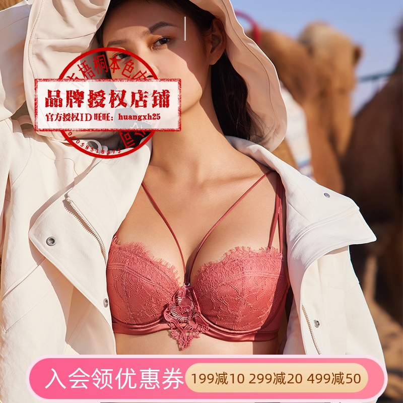 性感蕾丝小胸聚拢文胸舒适