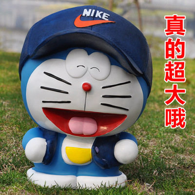 创意超大号机器猫存钱罐可爱