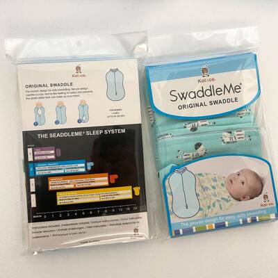 婴儿投降式睡袋新生儿襁褓包巾防踢被空调睡袋 SWADDLE ME
